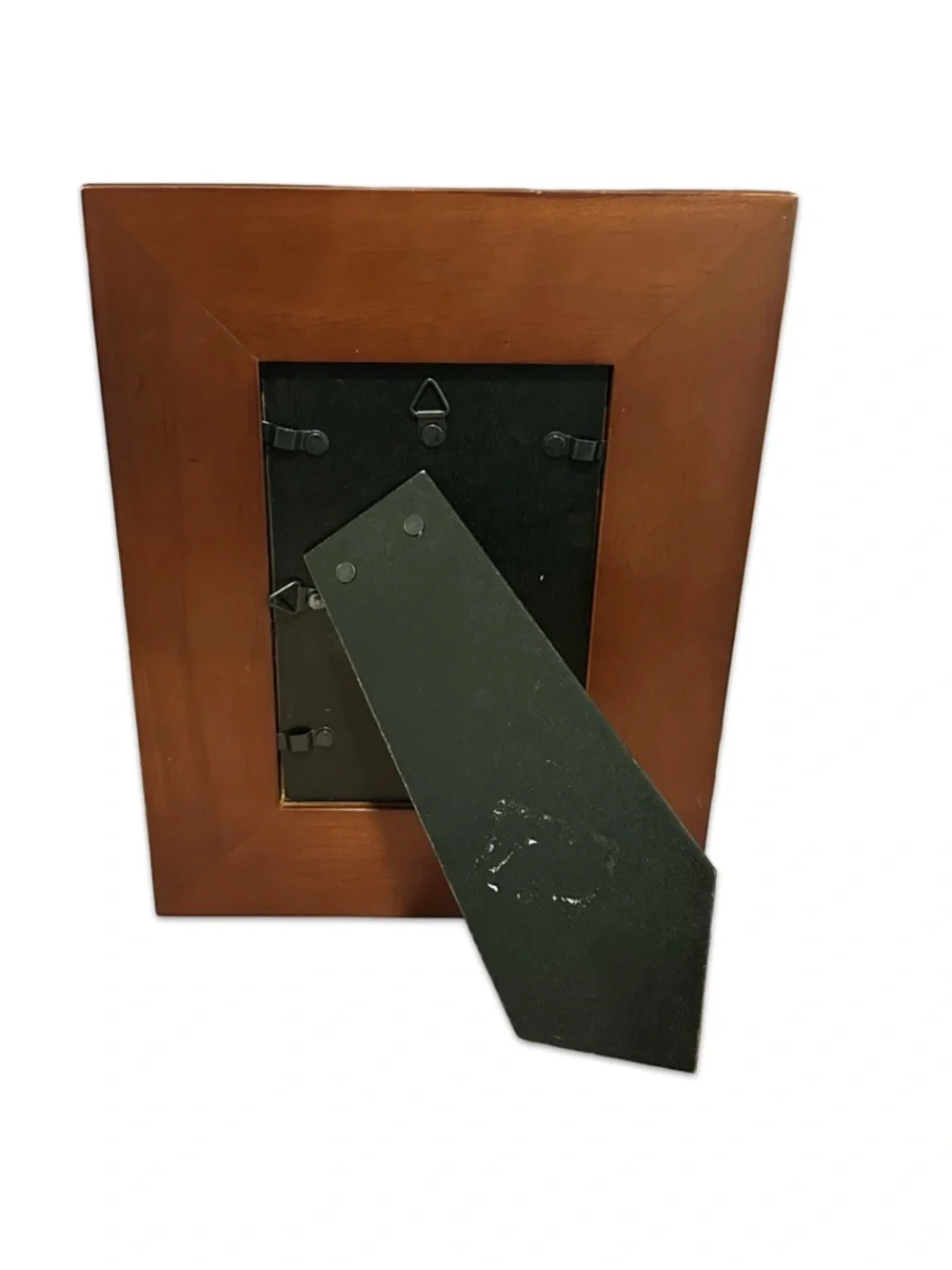 Malden International Designs 4x6 Wooden Photo Frame Brown Classic Decor